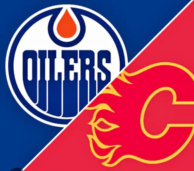Oilers vs Flames  Tickets row 3