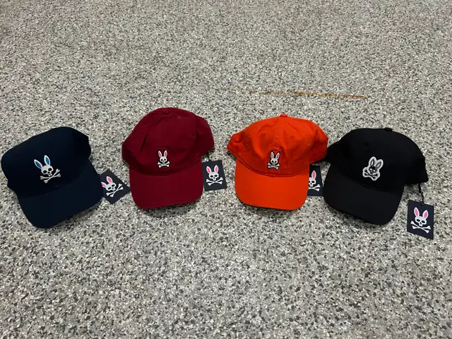 Psycho Bunny Baseball Caps size small