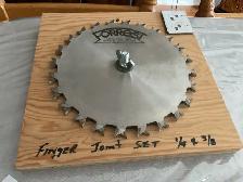 FORREST FINGER JOINT BLADE SET FJ08240 1/4" & 3/8" 2 PIECE SET