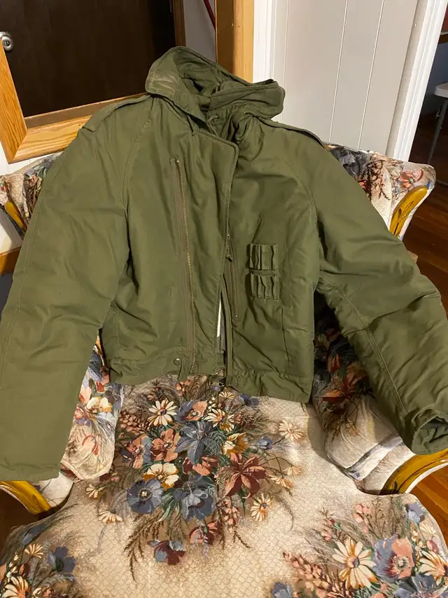 Canadian army tankers parka