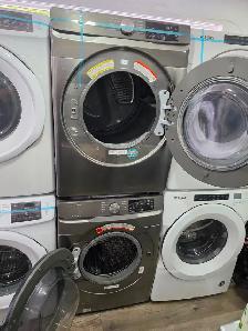 NEWER MODEL Samsung 27' Stainless Steel Front-Load Washer  Dryer - Photo 8
