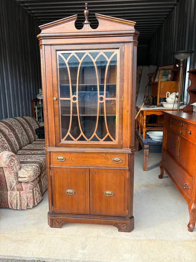 Beautiful Corner Cabinet by Krug