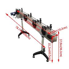 73.62x5.9 inch Small Assembly Line Conveyor Belt 160394 - Photo 8