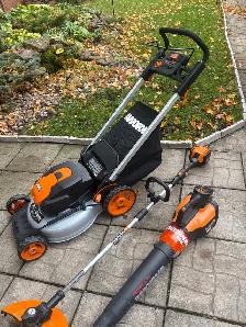 WORX 56V Power Share Lawn Care Bundle - Photo 7
