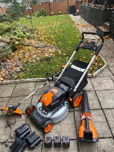 WORX 56V Power Share Lawn Care Bundle - Photo 10