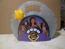 DISNEY 'WISH' MOVIE KARAOKE BOOM BOX- BLUETOOTH -USED-WORKS-$25