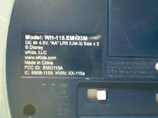 DISNEY 'WISH' MOVIE KARAOKE BOOM BOX- BLUETOOTH -USED-WORKS-$25 - Photo 3