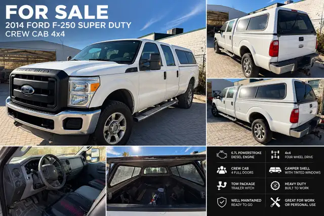 Ford F-350 Super Duty 4x4 Crew Cab Pickup Truck for Sale