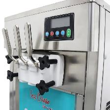 3Head Desktop Soft Ice Cream Machine LCD Digital Control 211082 - Photo 7