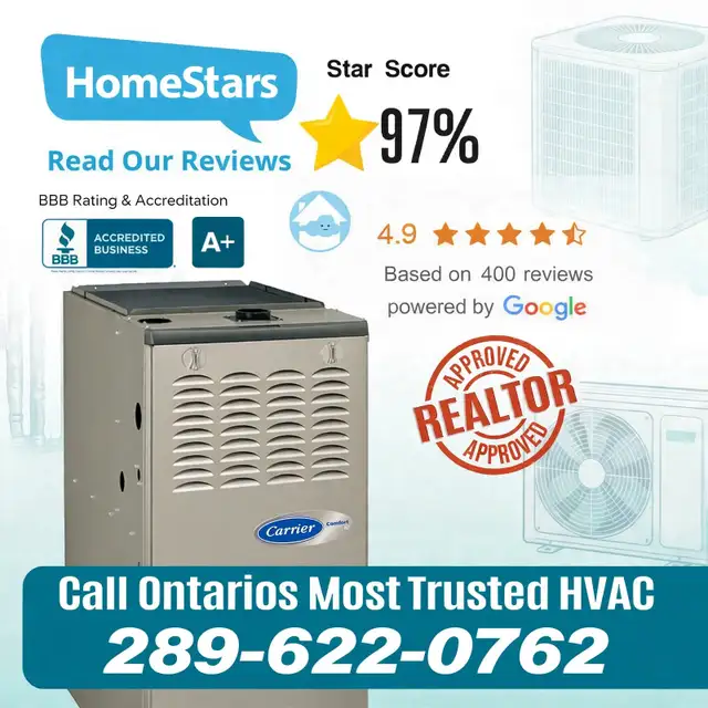OCT DEALS! Carrier Infinity® 98 Gas Furnace With Greenspeed® Int