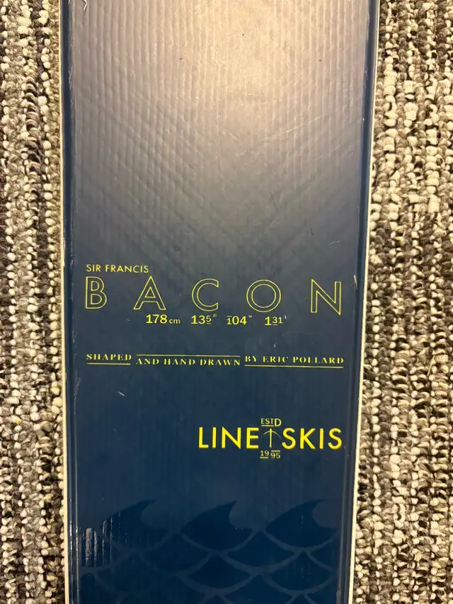 2019 sir Francis bacon line skis 178cm