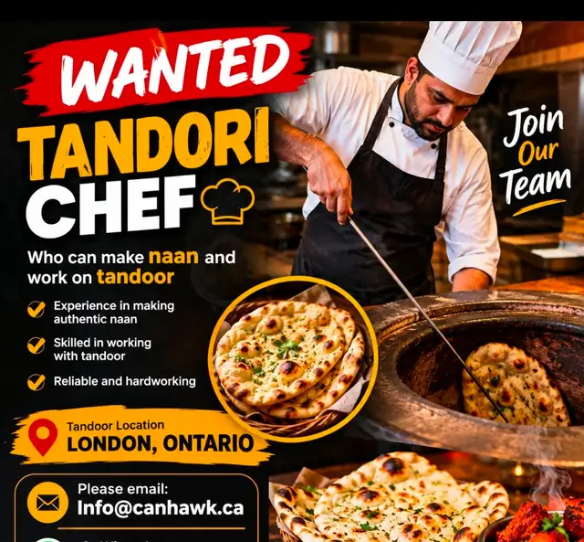 Tandoori naan maker for Indian Restaurant