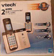 Phone – VTech DS6611-2 Bluetooth Cordless Phone, 2 Handsets