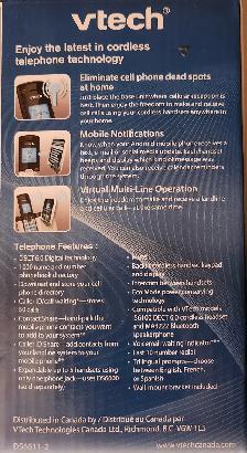 Phone – VTech DS6611-2 Bluetooth Cordless Phone, 2 Handsets - Photo 4