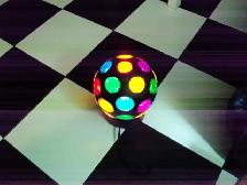 Party Light Rotating Disco Ball ~ Cool add to Stereo!