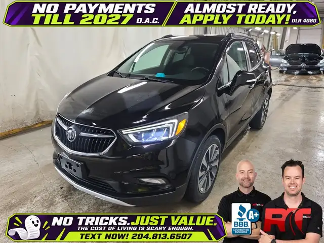 2019 Buick Encore Essence FWD - Heated Leather/Wheel, Remote Sta