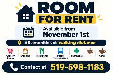Room for rent