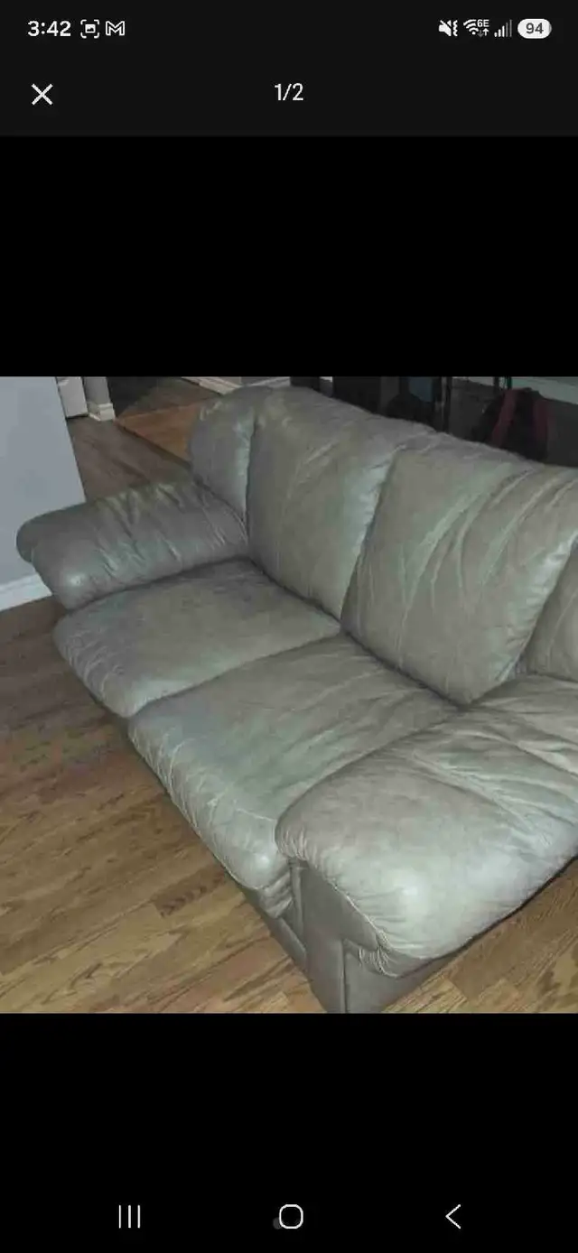 Leather Couch For Sale