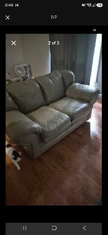 Leather Couch For Sale - Photo 2