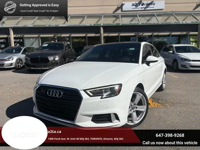2017 Audi A3 4dr Sdn quattro 2.0T Komfort