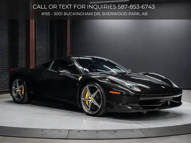 2015 Ferrari 458 Italia | Full Front PPF | Front Lift | Carbon