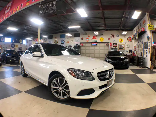 2018 Mercedes-Benz C-Class C 300 4MATIC AUTO LEATHER PAN/ROOF BA