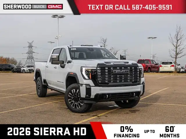 2026 GMC Sierra 3500HD Denali Ultimate
