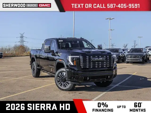 2026 GMC Sierra 3500HD Denali Ultimate