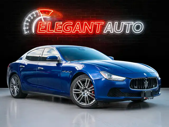 2017 Maserati Ghibli SQ4|NAV|SUNROOF|ACC||B.SPOT|PRICE TO SELL|V