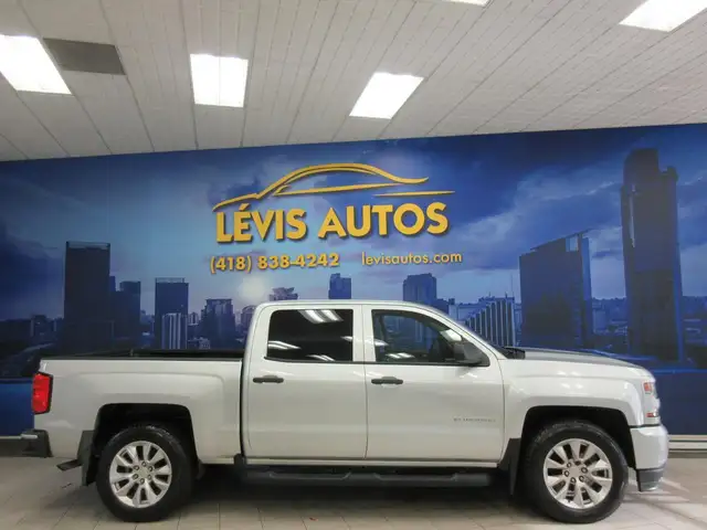 CHEVROLET SILVERADO 1500 2018 CUSTOM V8 5.3L CREW-CAB  85 000