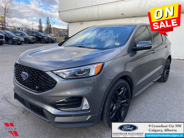 2021 Ford Edge ST HEATED LEATHER SEATS - SUNROOF - HEATED STEERI