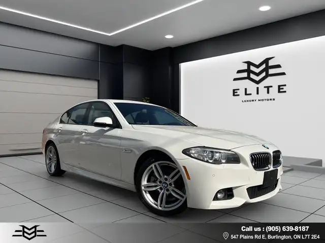 2016 BMW 5-Series 528i XDRIVE - M-SPORT PKG - AWD - LEATHER - SU