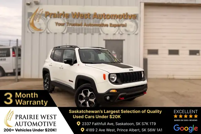 2022 Jeep Renegade Trailhawk AWD | Command Start | Heated Seats
