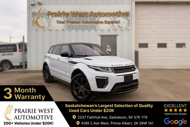 2019 Land Rover Range Rover Evoque Landmark Special Edition AWD