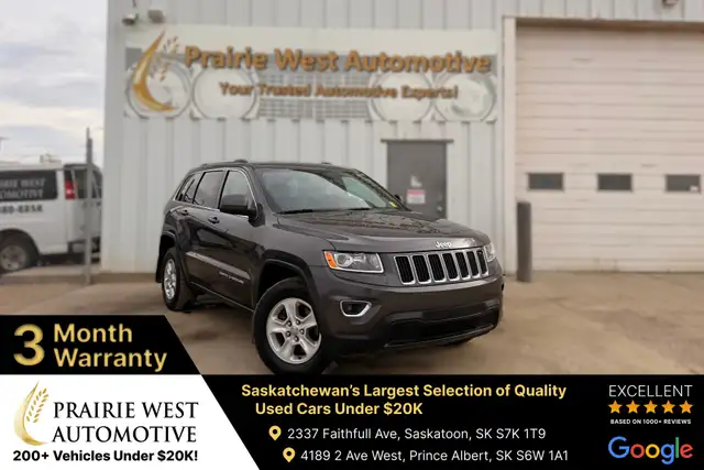 2015 Jeep Grand Cherokee Laredo AWD | Dual Climate Control | Pow
