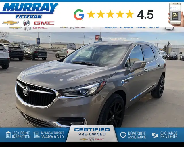 2018 Buick Enclave Essence AWD/ HEATED LEATHER/ 7 PASSENGER/ SUN