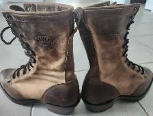 BOTTES EN CUIR DE MARQUE BOULET VALEURS 456 $ DEMANDE 250 $ - Photo 2