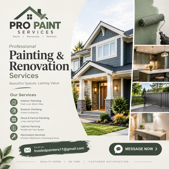 Deck & Fence Painting Services - GTA , ONTARIO