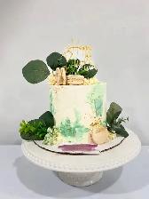 Florals birthday cake , custom cakes GTA - Photo 2