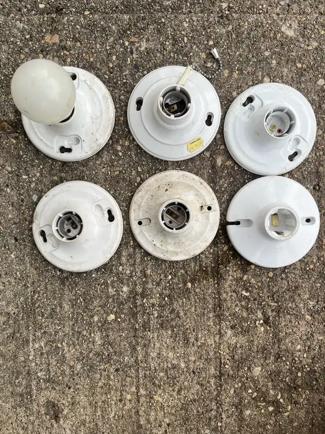 10 light fixtures