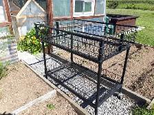 RACK ÉTAGÈRE À ROULETTES IDÉAL POUR SÉCHER LES RÉCOLTES - Photo 2