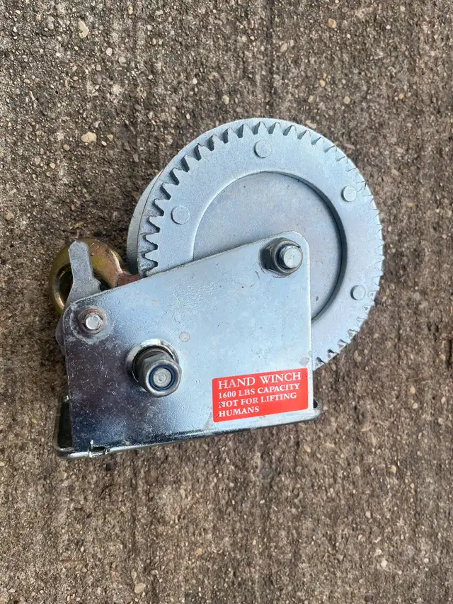 Trailer winch