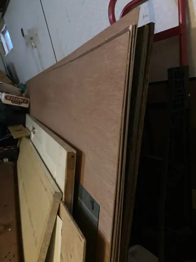panelling and drywall (15 years old)