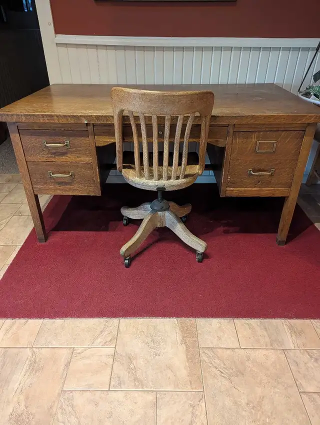Antique Oak desk