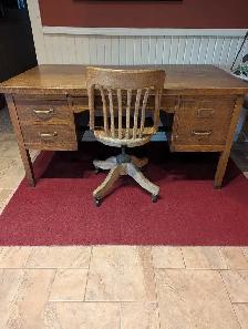 Antique Oak desk