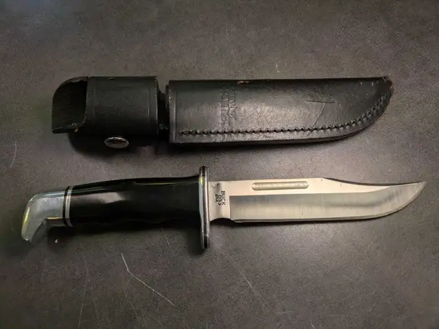 Buck #119 USA hunting knife