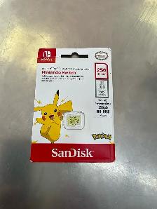 carte mémoire Sandisk de 256 gb neuf