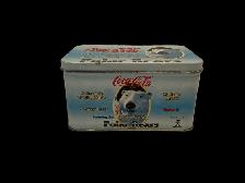 Coca-Cola Polar Bears Metal Trading Card Tin