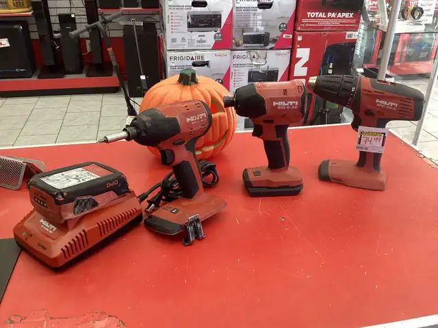 Perceuse Hilti à prix varié