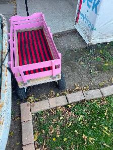 Pink kids wagon - Photo 3